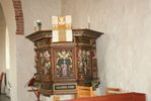 Interiör från Skummeslövs kyrka 